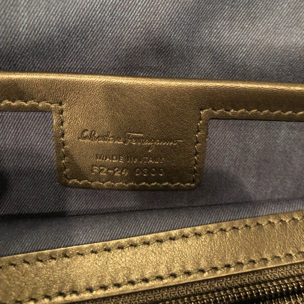 Ferragamo Varenne Shoulder Bag for Men in blue - Picture 9 of 14